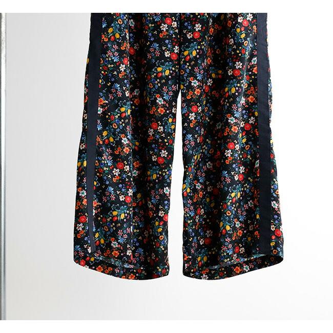 MEYAME メヤメ MEY-1620 サイドライン ワイドパンツ フラワープリント SIDE LINE WIDE PANTS (FLOWER) |  | 12