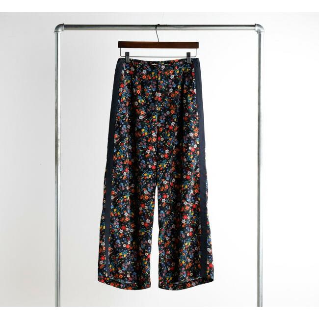 MEYAME メヤメ MEY-1620 サイドライン ワイドパンツ フラワープリント SIDE LINE WIDE PANTS (FLOWER) |  | 04