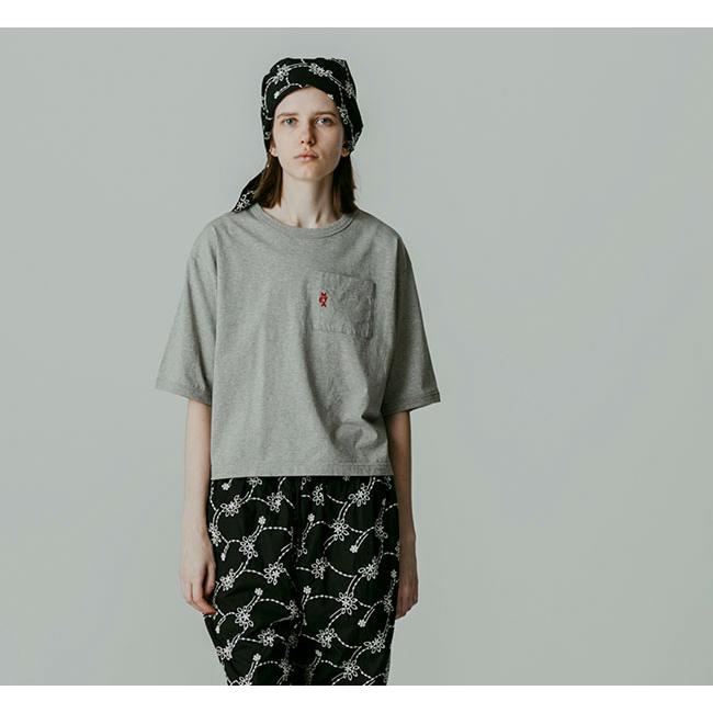 MEYAME メヤメ MEY-2436 ポケットTシャツ EMBROIDERED POCKET TEE | 