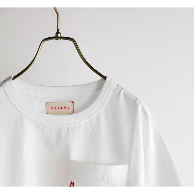 MEYAME メヤメ MEY-2436 ポケットTシャツ EMBROIDERED POCKET TEE |  | 10