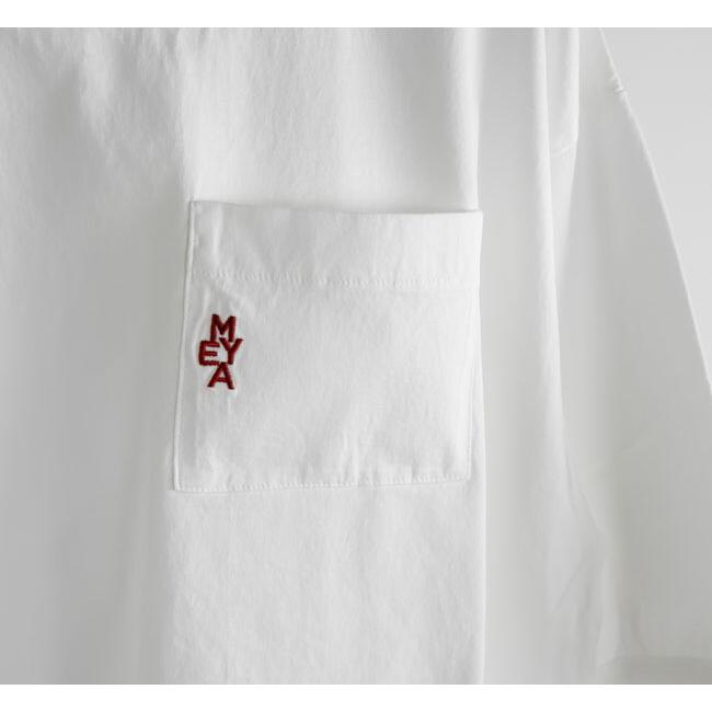 MEYAME メヤメ MEY-2436 ポケットTシャツ EMBROIDERED POCKET TEE |  | 12
