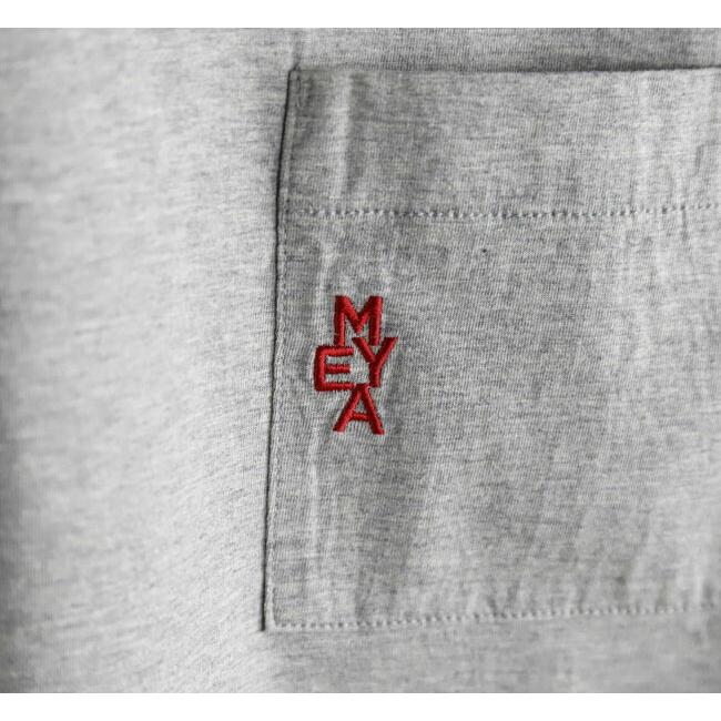 MEYAME メヤメ MEY-2436 ポケットTシャツ EMBROIDERED POCKET TEE |  | 15