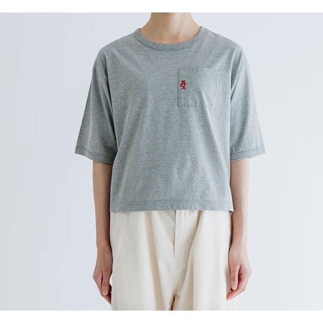 MEYAME メヤメ MEY-2436 ポケットTシャツ EMBROIDERED POCKET TEE |  | 03
