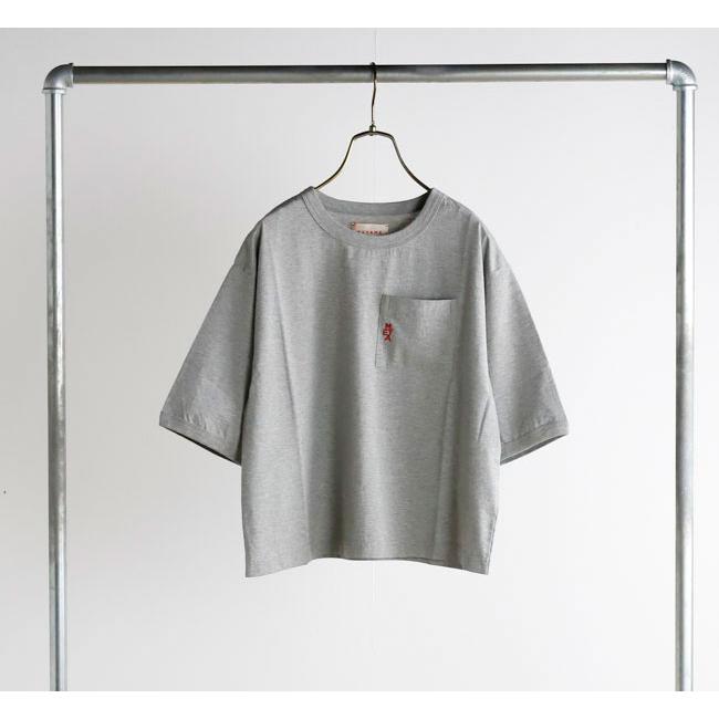 MEYAME メヤメ MEY-2436 ポケットTシャツ EMBROIDERED POCKET TEE |  | 07