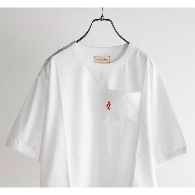 MEYAME メヤメ MEY-2436 ポケットTシャツ EMBROIDERED POCKET TEE |  | 09