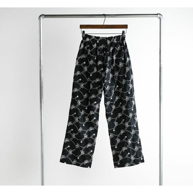 MEYAME メヤメ MEY-2427 刺繍レース コージーパンツ EMBROIDERED COZY PANTS |  | 12