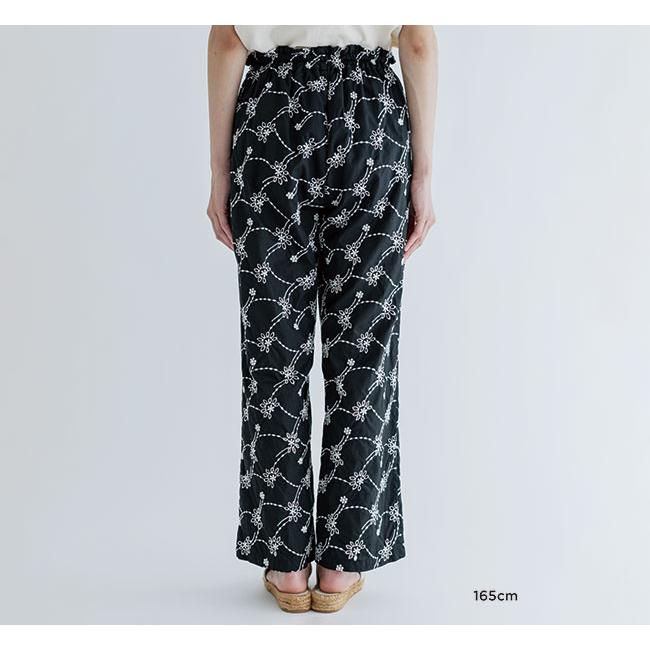 MEYAME メヤメ MEY-2427 刺繍レース コージーパンツ EMBROIDERED COZY PANTS |  | 03