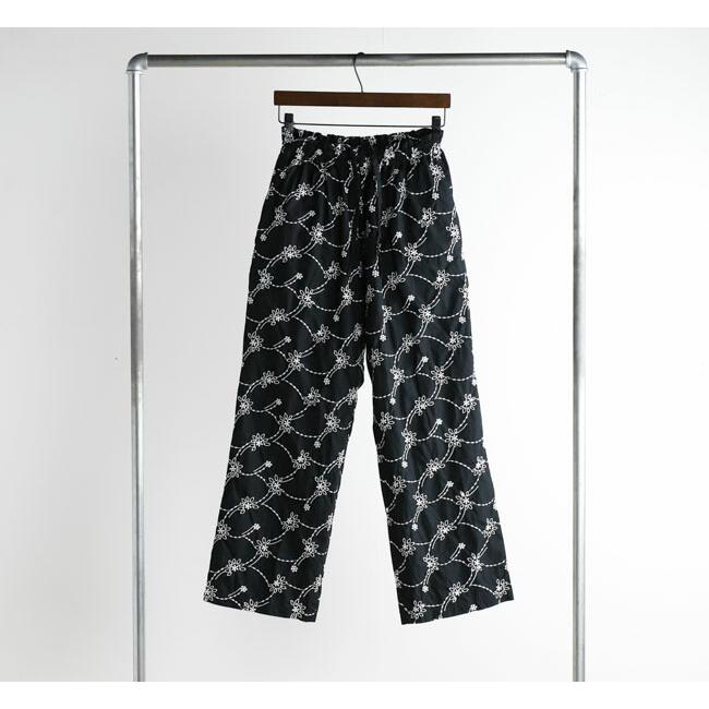 MEYAME メヤメ MEY-2427 刺繍レース コージーパンツ EMBROIDERED COZY PANTS |  | 04