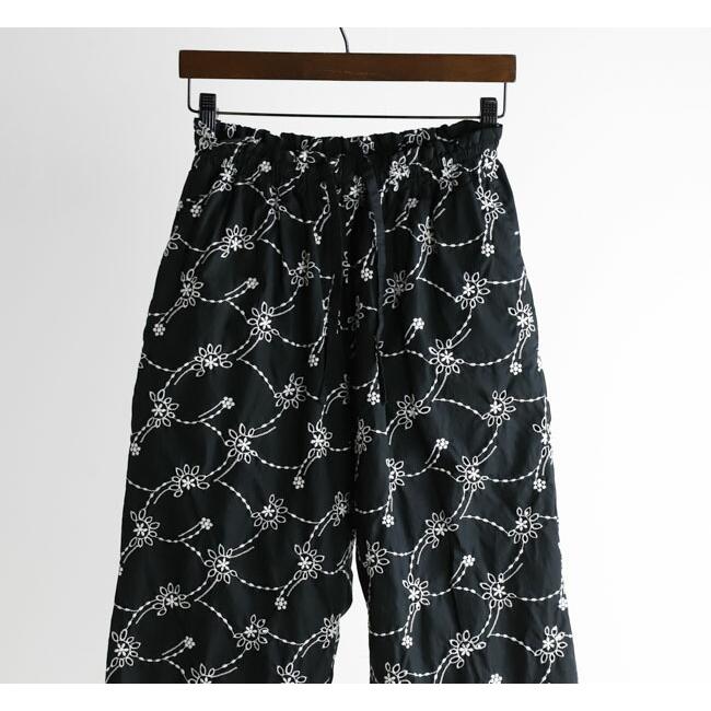 MEYAME メヤメ MEY-2427 刺繍レース コージーパンツ EMBROIDERED COZY PANTS |  | 05