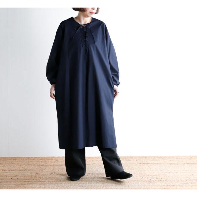 mizuiro ind ミズイロインド 1-250072 レースアップワンピース | 