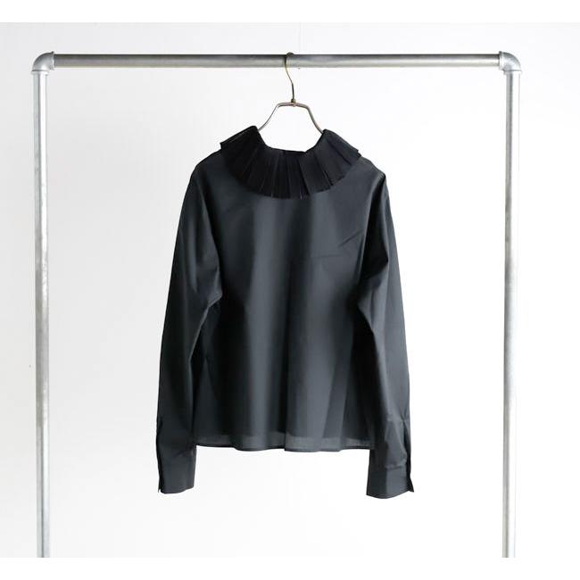 mizuiro ind ミズイロインド 3-230124 プリーツカラーシャツ |  | 09