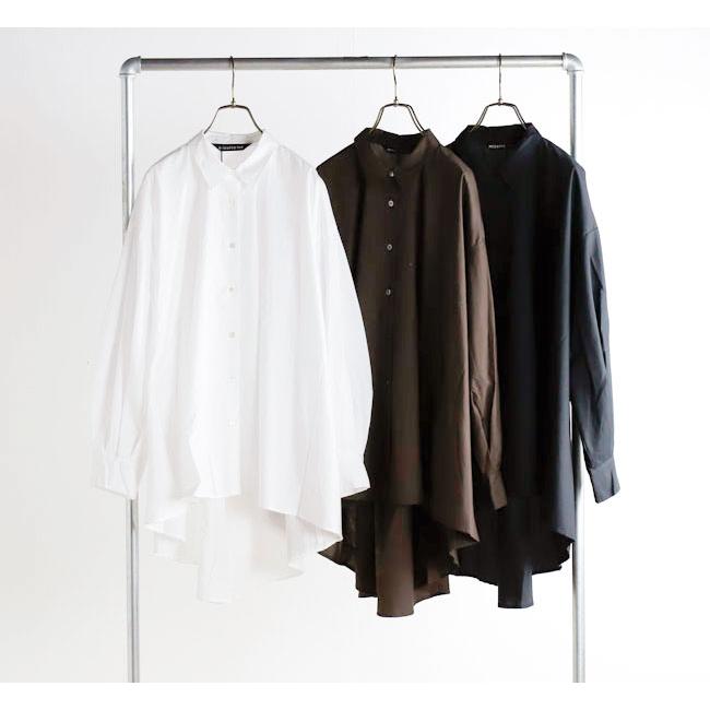 mizuiro ind ミズイロインド ワイドシャツチュニック　 3-239389 |  | 05