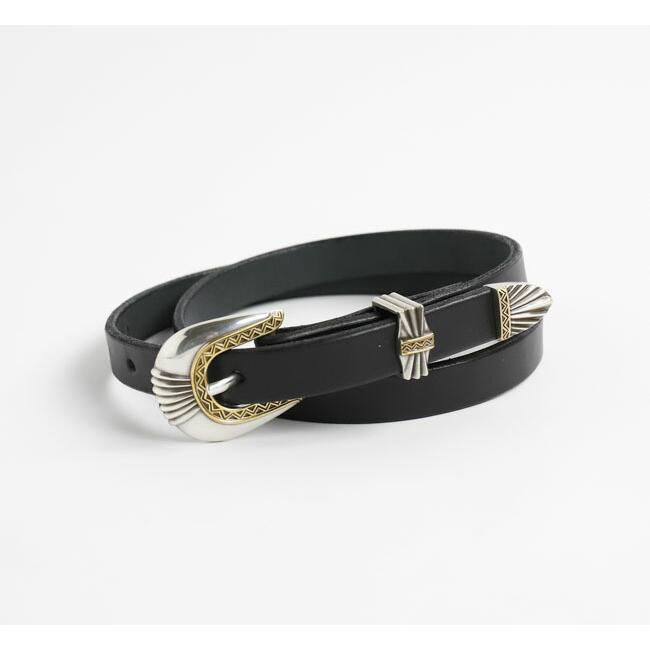 MOON SHINE LEATHER ムーンシャインレザー Del Rio 3/4 Leather Belt デルリオ ウエスタンベルト |  | 03