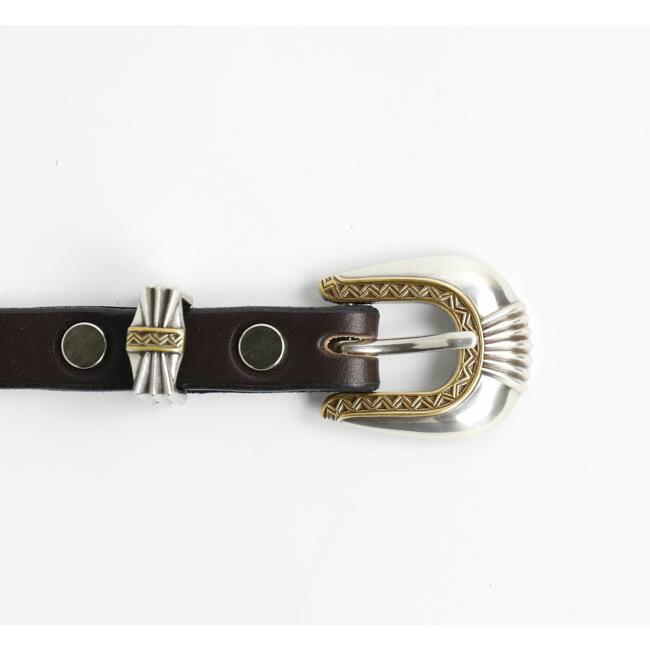 MOON SHINE LEATHER ムーンシャインレザー Del Rio 3/4 Leather Belt デルリオ ウエスタンベルト |  | 04