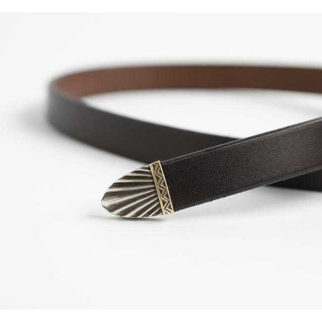 MOON SHINE LEATHER ムーンシャインレザー Del Rio 3/4 Leather Belt デルリオ ウエスタンベルト |  | 05
