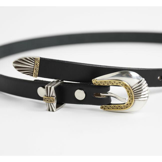 MOON SHINE LEATHER ムーンシャインレザー Del Rio 3/4 Leather Belt デルリオ ウエスタンベルト |  | 06