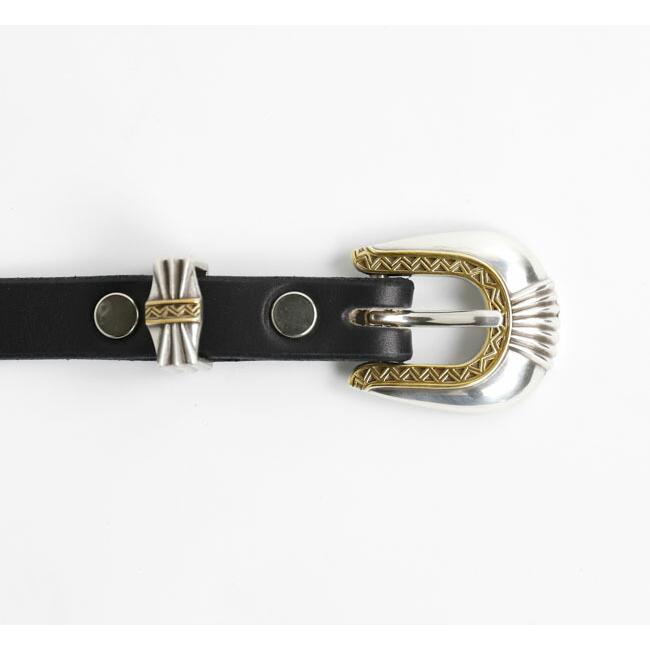 MOON SHINE LEATHER ムーンシャインレザー Del Rio 3/4 Leather Belt デルリオ ウエスタンベルト |  | 08