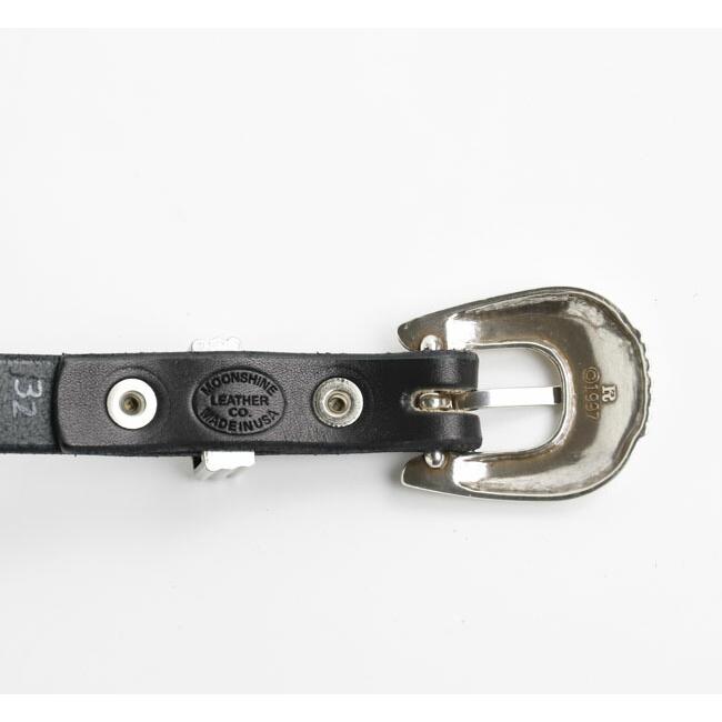 MOON SHINE LEATHER ムーンシャインレザー Del Rio 3/4 Leather Belt デルリオ ウエスタンベルト |  | 09