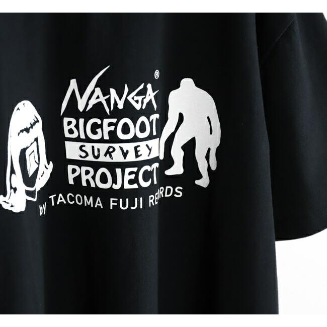 NANGA×TACOMA FUJI RECORDS BIGFOOT SURVEY PROJECT LOGO TEE / ナンガ×タコマフジレコード ビッグフットサーベイプロジェクト ロゴティー　NW2411-1F650-C |  | 10