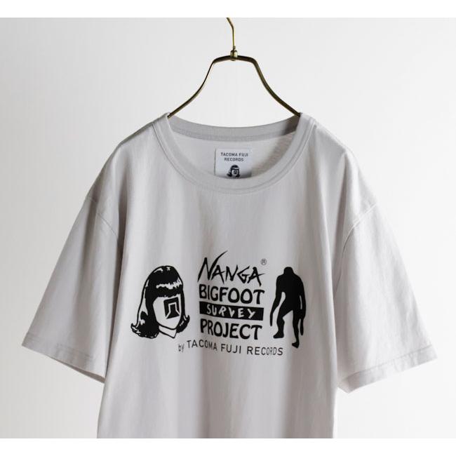 NANGA×TACOMA FUJI RECORDS BIGFOOT SURVEY PROJECT LOGO TEE / ナンガ×タコマフジレコード ビッグフットサーベイプロジェクト ロゴティー　NW2411-1F650-C |  | 04