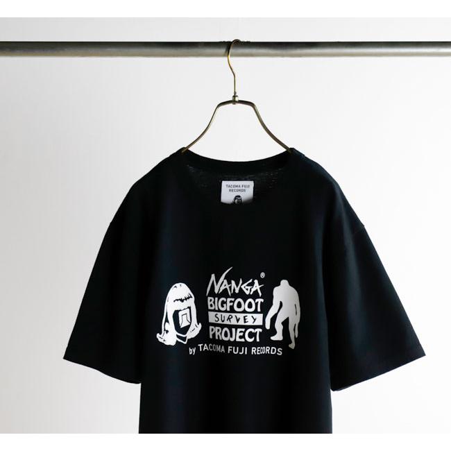 NANGA×TACOMA FUJI RECORDS BIGFOOT SURVEY PROJECT LOGO TEE / ナンガ×タコマフジレコード ビッグフットサーベイプロジェクト ロゴティー　NW2411-1F650-C |  | 08
