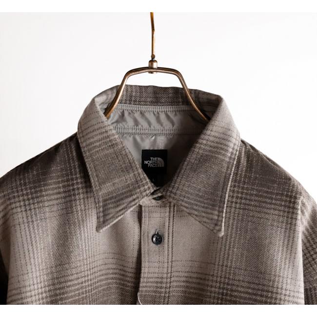 SALE30%OFF // THE NORTH FACE ザノースフェイス NR62530 ロングスリーブウールフィールドユーティリティシャツ |  | 04