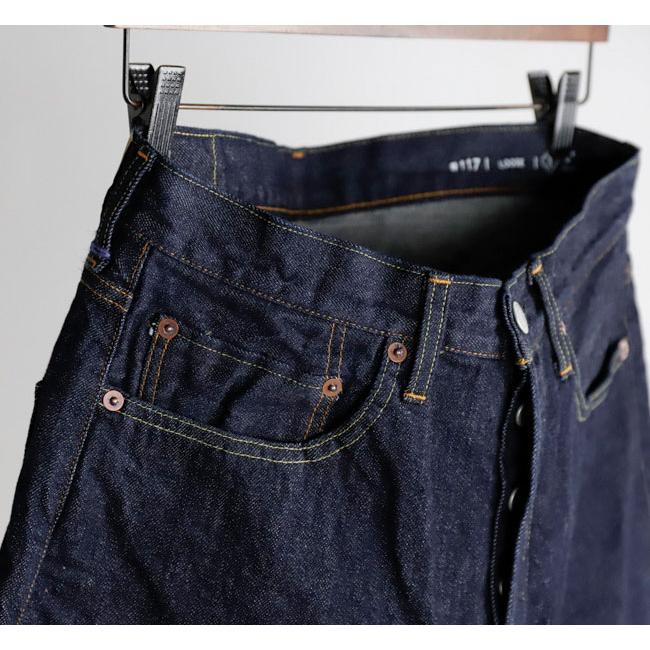 ordinary fits オーディナリーフィッツ 117 TYPE LOOSE ONE WASH デニムパンツ 117OW |  | 08