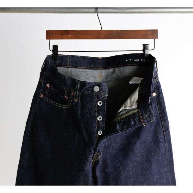 ordinary fits オーディナリーフィッツ 117 TYPE LOOSE ONE WASH デニムパンツ 117OW |  | 09