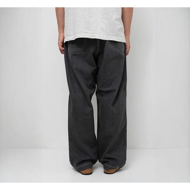 ordinary fits オーディナリーフィッツ BELL PANTS USED BLACK ベルパンツ ブラック OF-P180-BLKUSD |  | 04