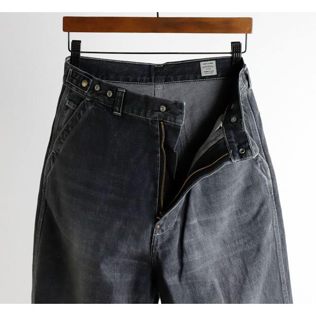 ordinary fits オーディナリーフィッツ BELL PANTS USED BLACK ベルパンツ ブラック OF-P180-BLKUSD |  | 07