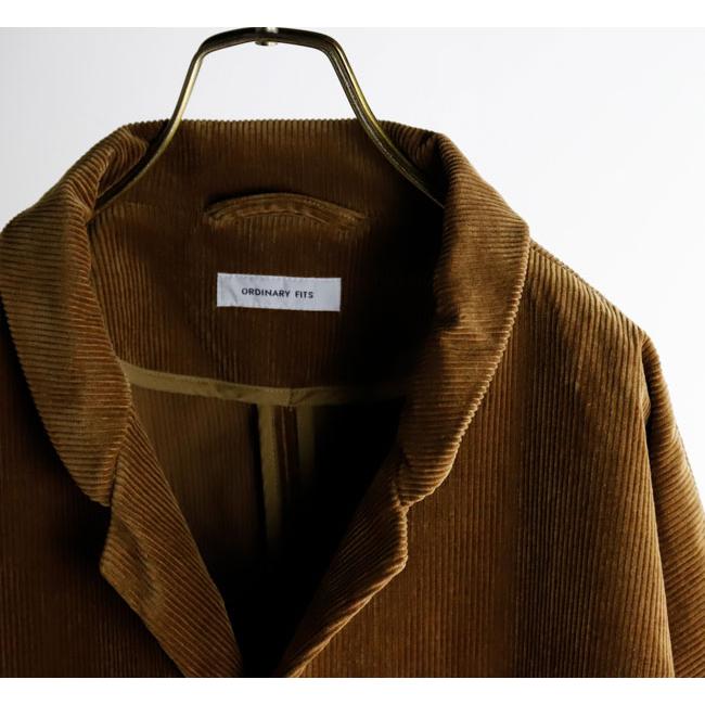 【新品】ordinary fits コーデュロイジャケット サイズ3 ordinary fits CORDUROY JACKET GRAY ordinary fits通販・取扱い