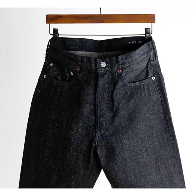 ordinary fits オーディナリーフィッツ 117 TYPE LOOSE USED デニムパンツ 117OW BLACK ONE WASH |  | 06