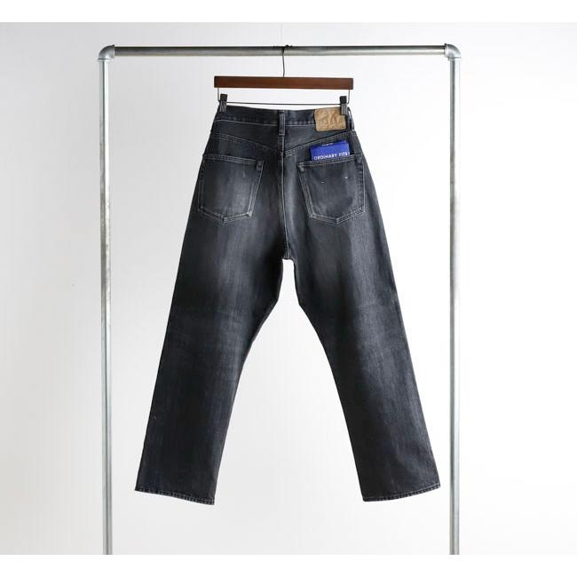 ordinary fits オーディナリーフィッツ 117 TYPE LOOSE BLACK USED デニムパンツ 117USD-BLACK USED |  | 12