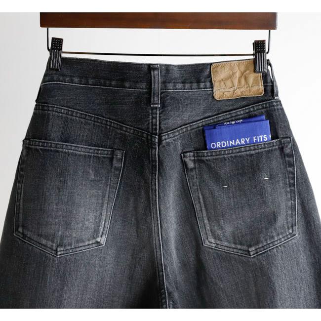 ordinary fits オーディナリーフィッツ 117 TYPE LOOSE BLACK USED デニムパンツ 117USD-BLACK USED |  | 13