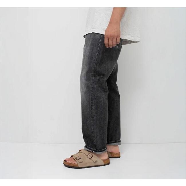 ordinary fits オーディナリーフィッツ 117 TYPE LOOSE BLACK USED デニムパンツ 117USD-BLACK USED |  | 01