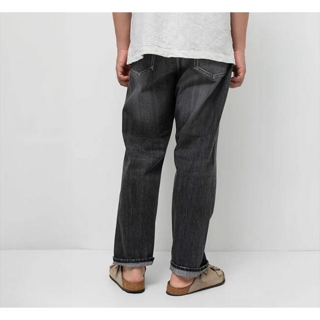 ordinary fits オーディナリーフィッツ 117 TYPE LOOSE BLACK USED デニムパンツ 117USD-BLACK USED |  | 04