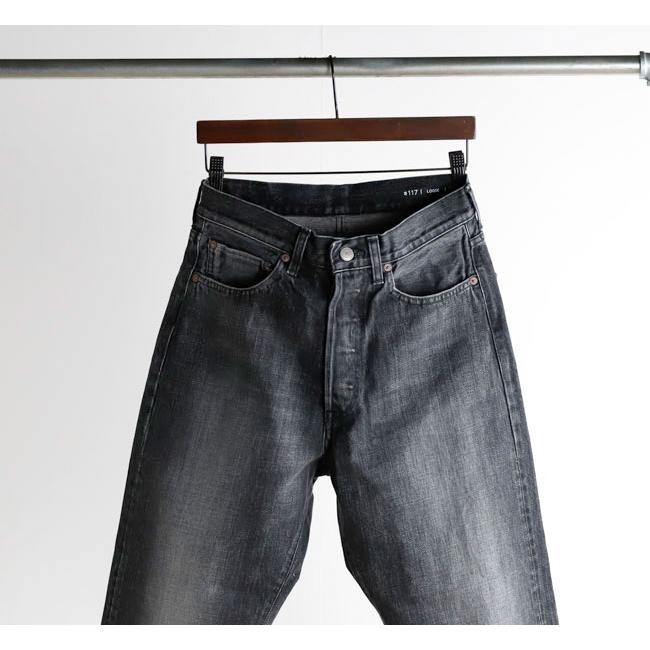 ordinary fits オーディナリーフィッツ 117 TYPE LOOSE BLACK USED デニムパンツ 117USD-BLACK USED |  | 06