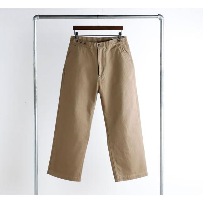 ordinary fits オーディナリーフィッツ 180-BEG ベルパンツ ベージュ BELL PANTS BEIGE | 