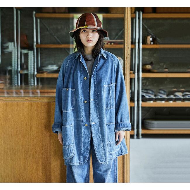 orslow オアスロウ LOOSE FIT DENIM COVERALL USED カバーオール