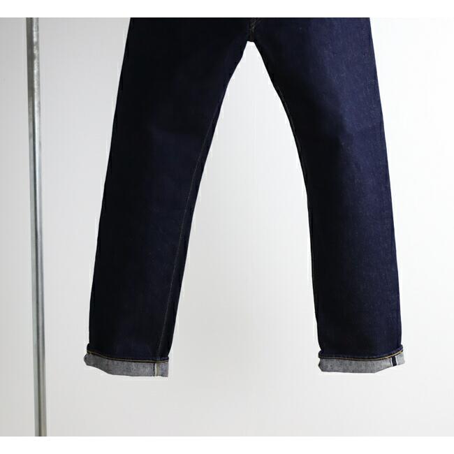 orslow オアスロウ 107 IVY FIT SELVEDGE DENIM ONE WASH アイビーフィットセルビッチワンウォッシュ デニムパンツ 01-0107-81 |  | 05