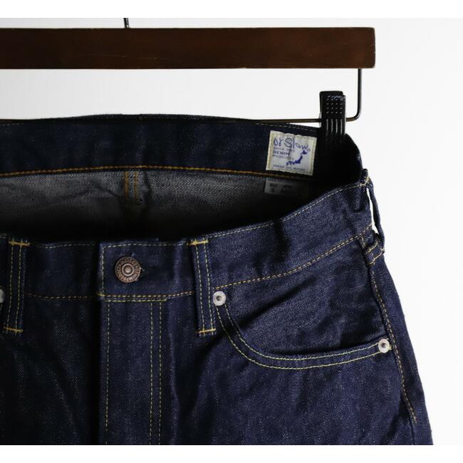 orslow オアスロウ 107 IVY FIT SELVEDGE DENIM ONE WASH アイビーフィットセルビッチワンウォッシュ デニムパンツ 01-0107-81 |  | 07