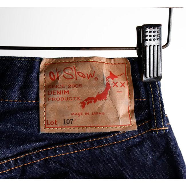 orslow オアスロウ 107 IVY FIT SELVEDGE DENIM ONE WASH アイビーフィットセルビッチワンウォッシュ デニムパンツ 01-0107-81 |  | 09