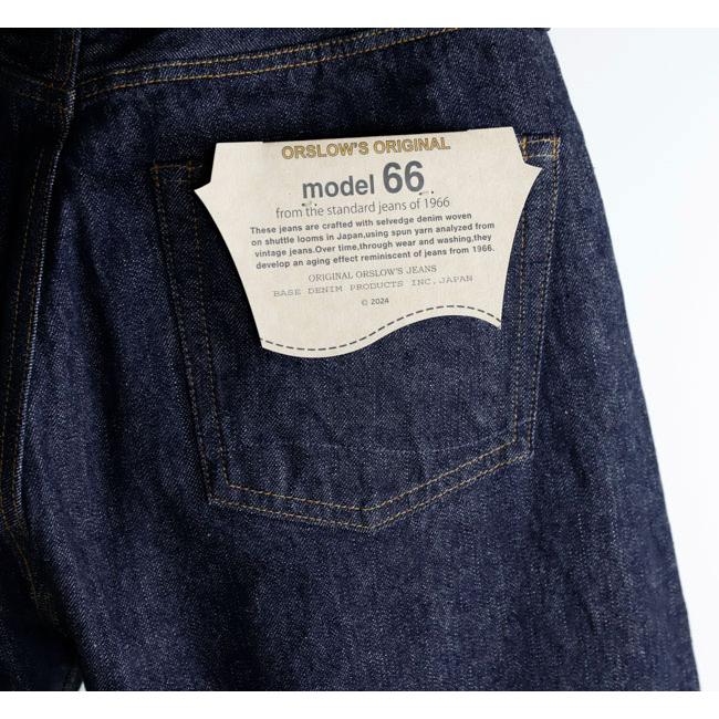 orslow オアスロウ 66MODEL STANDRARD　DENIM PANTS ONE WASH 66モデル スタンダードデニムパンツ ワンウォッシュ　01-1056-81 |  | 10