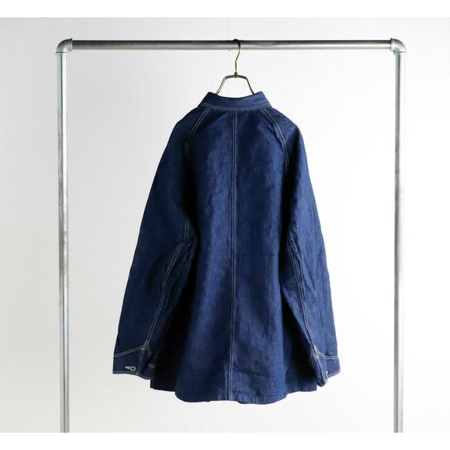 40'S WWII DENIM COVERALL (LOOSE FIT) ONE WASH デニム