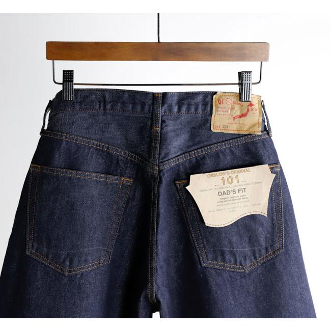 orslow オアスロウ 101 DAD'S FIT DENIM PANTS ONE WASH ダッズ フィット デニムパンツ ワンウォッシュ01-1010W-81 |  | 10