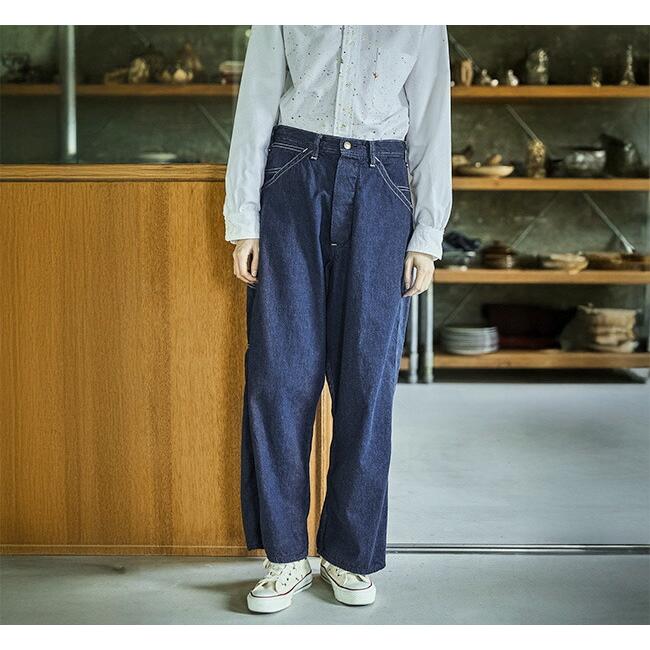 orslow オアスロウ WIDE FIT 30'S PAINTER PANTS DENIM ONE WASH
