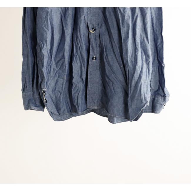 orslow オアスロウ RELAX FIT CHAMBRAY WORK SHIRT リラックスフィットシャンブレーワークシャツ 01-8270-84 |  | 06