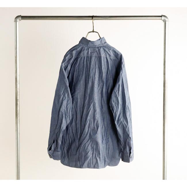 orslow オアスロウ RELAX FIT CHAMBRAY WORK SHIRT リラックスフィットシャンブレーワークシャツ 01-8270-84 |  | 09