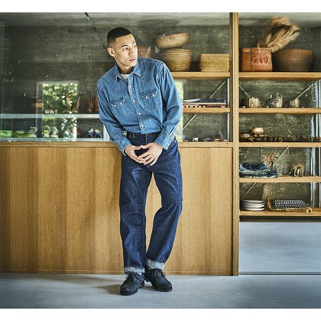 orslow オアスロウ GRAND DAD'S FIT DENIM PANTS ONE WASH グランド ダッド フィット デニム ワンウォッシュ 01-1011-81 |  | 01