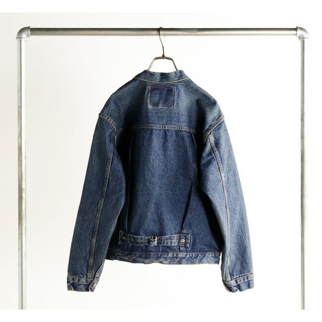 orslow オアスロウ TYPE1 PLEATED FRONT BLOUSE 2YEAR WASH デニムジャケット 03-6011-84の画像
